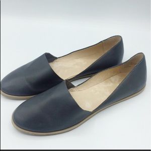 J.JILL leather slip on shoes! (Flats)